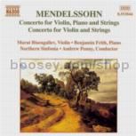 Concerto for Violin, Piano & Strings/Violin Concerto in D minor (Naxos Audio CD)