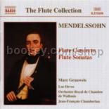 Flute Concerto in D Minor/Flute Sonatas (Naxos Audio CD)
