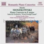 Piano Concerto in E Major/From Foreign Lands (Naxos Audio CD)