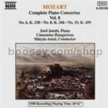 Piano Concertos Nos. 6, 8 & 19 vol.8 (Naxos Audio CD)