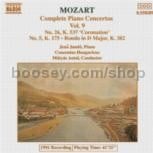 Piano Concertos Nos. 5 & 26/Rondo, K. 382 vol.9 (Naxos Audio CD)