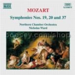 Symphonies Nos. 19, 20 & 37 (Naxos Audio CD)