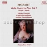 Violin Concertos Nos. 3 and 5 (Naxos Audio CD)
