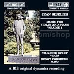 Music for violin & piano, vol.1 (BIS Audio CD)