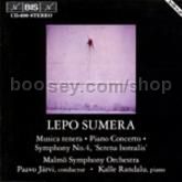 Musica tenera/Concerto for Piano and Orchestra/Symphony No.4 (BIS Audio CD)