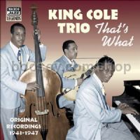 King Cole Trio, That's What (Naxos Audio CD)