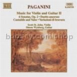 Music for Violin & Guitar vol.2 (Naxos Audio CD)