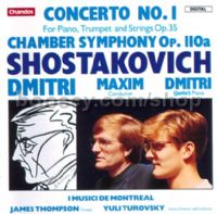 Concerto No.1 for Piano, Trumpet & Strings Op 35/Chamber Symphony (arr.) (Chandos Audio CD)