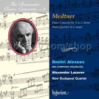 Piano Concerto 1 & Piano Quintet (Hyperion Audio CD)