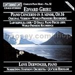 Piano Concerto in A minor, Op. 16/Larviks-Polka/23 Small Piano Pieces (BIS Audio CD)