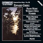 Piano Music Without Opus Number (BIS Audio CD)