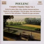 Complete Chamber Music vol.1 - Sextet/Trio/Oboe Sonata/Flute Sonata (Naxos Audio CD)