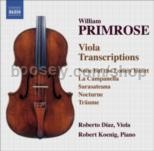 Viola Transcriptions (Naxos Audio CD)