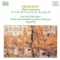 Piano Concertos Nos. 1, 3 & 4 (Naxos Audio CD)