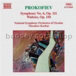Symphony No.6 in E flat major Op 111/Waltz Suite Op 110 (Naxos Audio CD)