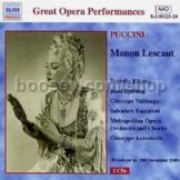 Manon Lescaut (Naxos Audio CD)