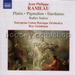 Pigmalion, Platee & Dardanus Ballet Suites (Naxos Audio CD)