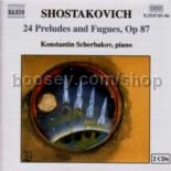 Preludes & Fugues for piano (24) Op 87 - complete (Naxos Audio CD)