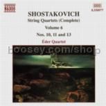 String Quartets Nos. 10, 11 & 13 (Naxos Audio CD)