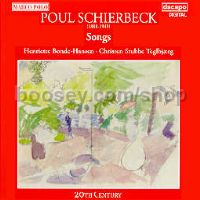 Songs (Henriette Bonde-Hansen/Christen Stubbe Teglbjaerg) (Da Capo Audio CD)