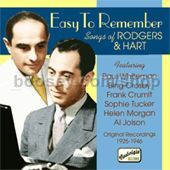 Easy to Remember - Songs of Richard Rodgers and Lorenz Hart (Naxos Audio CD)