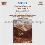 Clarinet Concertos Nos. 1 & 3/Potpourri, Op. 80 (Naxos Audio CD)