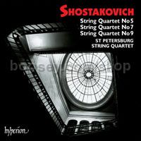 String Quartets Nos. 5, 7 & 9 (Hyperion Audio CD)