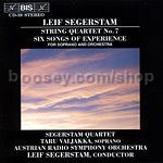 String Quartet No7/Six Songs of Experience (BIS Audio CD)