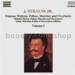 Waltzes/Polkas/Marches & Overtures vol.5 (Naxos Audio CD)