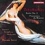 Suite No.3 in G major Op. 55/Francesca da Rimini Op. 32 (Chandos Audio CD)