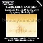 Symphonies No1 and No2 (BIS Audio CD)