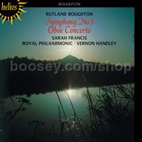 Symphony 3 & Oboe Concerto 1 (Hyperion Audio CD)