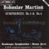 Symphonies Nos. 3 & 4 (BIS Audio CD)