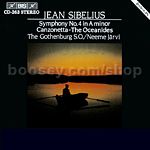 Symphony No.4/Canzonetta/Oceanides (BIS Audio CD)