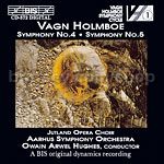 Symphonies No4 & 5 (BIS Audio CD)