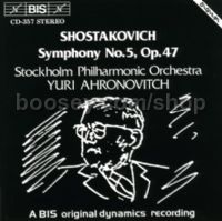 Symphony No.5 in D minor Op 47 (BIS Audio CD)