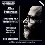 Symphonies No7 & 11 (BIS Audio CD)