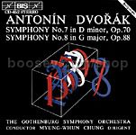 Symphonies Nos 7 and 8 (BIS Audio CD)