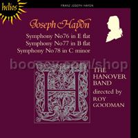 Symphonies No.s 76-78 (Hyperion Audio CD)