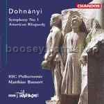 Symphony No.1/American Rhapsody (Chandos Audio CD)
