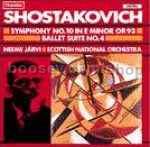 Symphony No.10 in E minor Op 93/Ballet Suite No.4 (Chandos Audio CD)