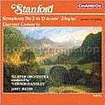 Symphony No.2 in D minor 'Elegiac'/Clarinet Concerto in A minor Op 80 (Chandos Audio CD)