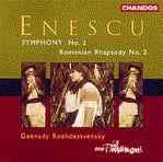 Romanian Rhapsody in D major, Op. 11 No.2/Symphony No.2 in A major, Op. 17 (Chandos Audio CD)