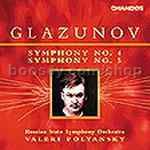 Symphonies Nos 4 & 5 (Chandos Audio CD)