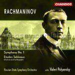 Symphony No.1 Op. 13 in D minor/Cinq Études-Tableaux P 160 (orchestr.) (Chandos Audio CD)