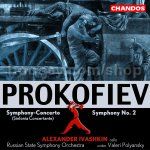 Symphony No.2 in D minor Op 40/Sinfonia Concertante in E minor Op 125 (Chandos Audio CD)