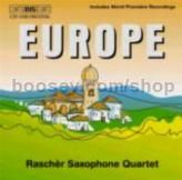 Europe - Music for Saxophone Quartet (BIS Audio CD)