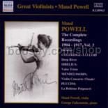 Various maud Powell vol., 3 (Naxos Audio CD)