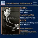 Hungarian Fantasy/Piano Concertos (Moiseiwitsch vol.5) (Naxos Audio CD)