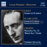 Piano Sonata in B Minor (Naxos Audio CD)